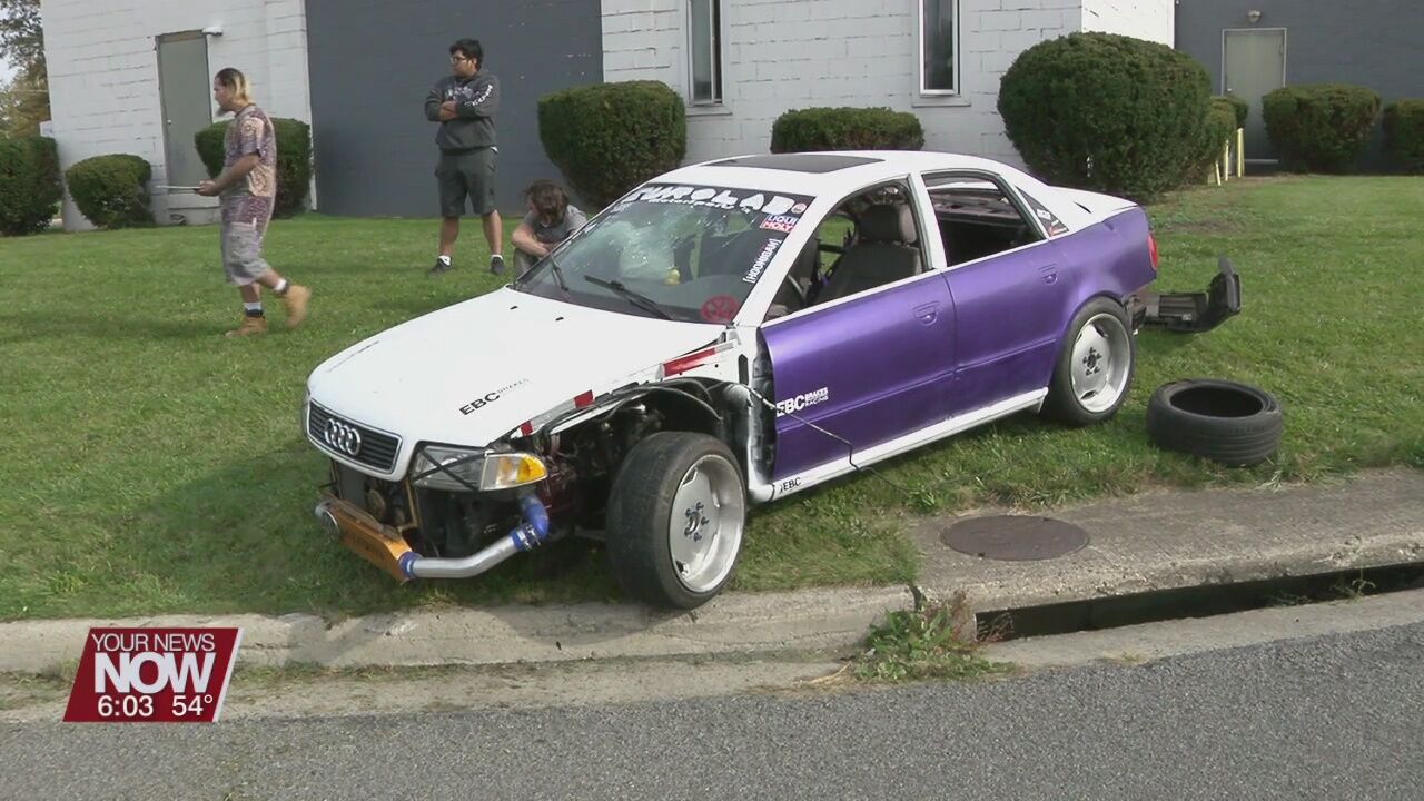 Portion of Elida Road to remain closed after car vs. pole accident